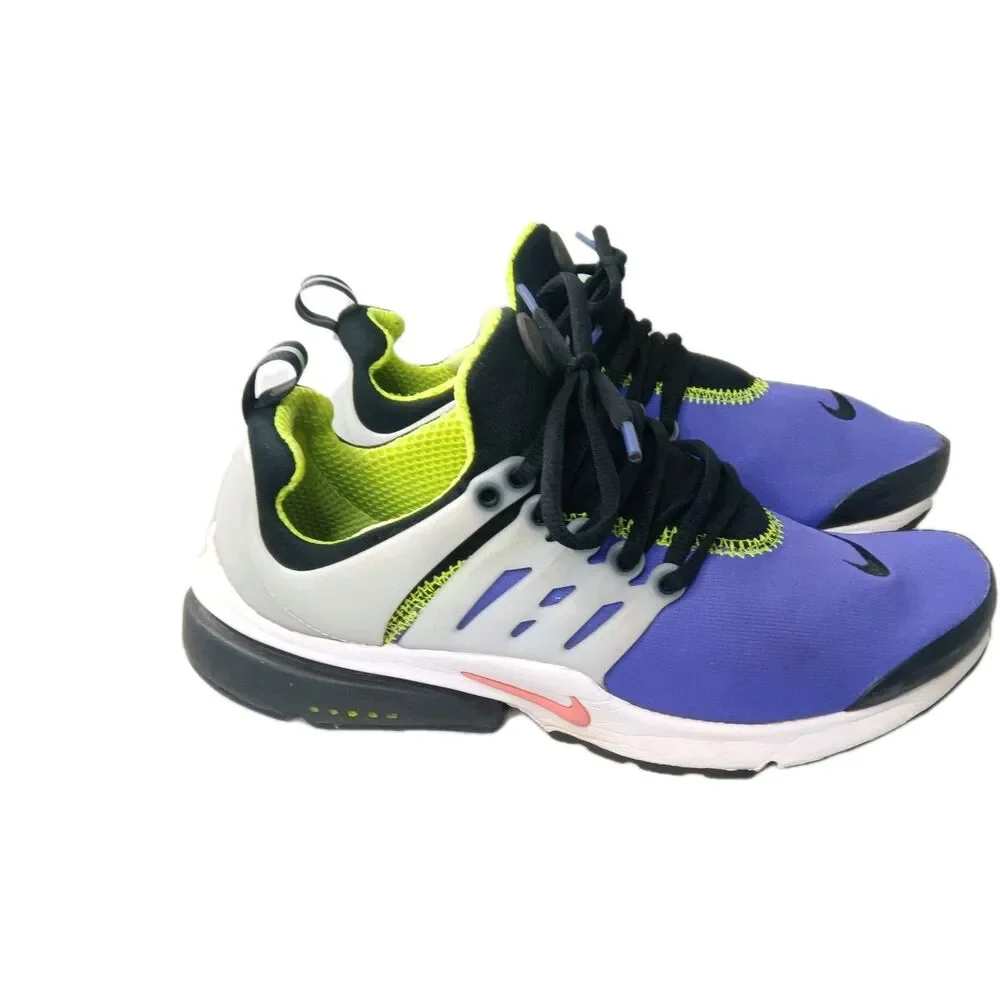 Nike Air Presto Shoes Men's Size 9 Sneakers Persian Violet Bright Crimson
